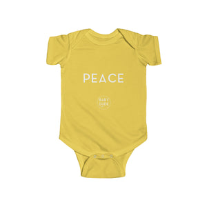PEACE - Infant Fine Jersey Bodysuit