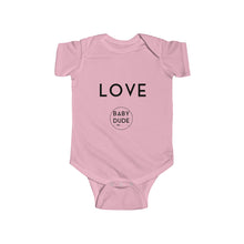 Load image into Gallery viewer, LOVE - Infant Fine Jersey Bodysuit