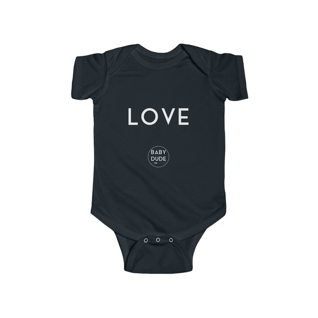 LOVE - Infant Fine Jersey Bodysuit